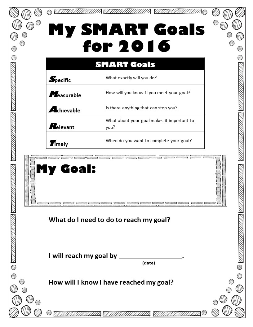 The Importance Of Setting SMART Goals The Middle School Counselor