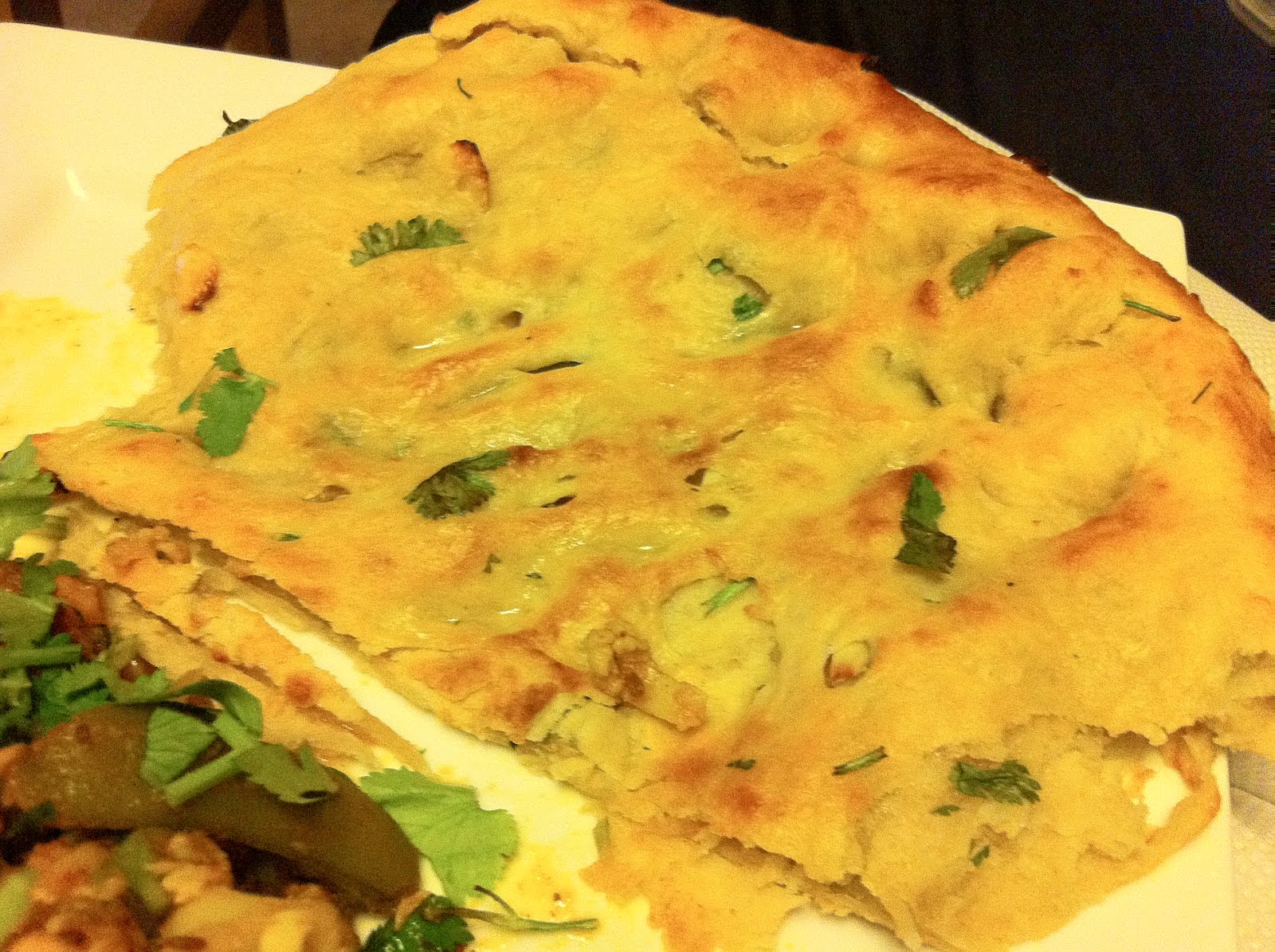 love for spice Garlic, chilli and coriander naan bread recipe