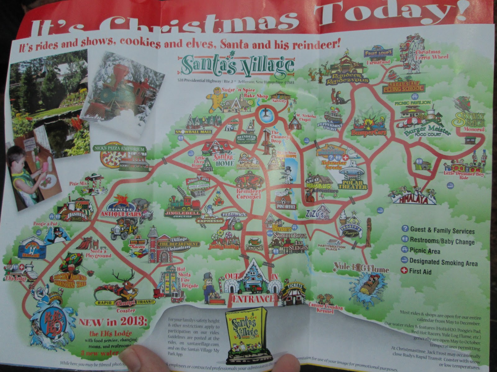 Santa S Village Nh Map White Mountain Adventures: Santa's Village