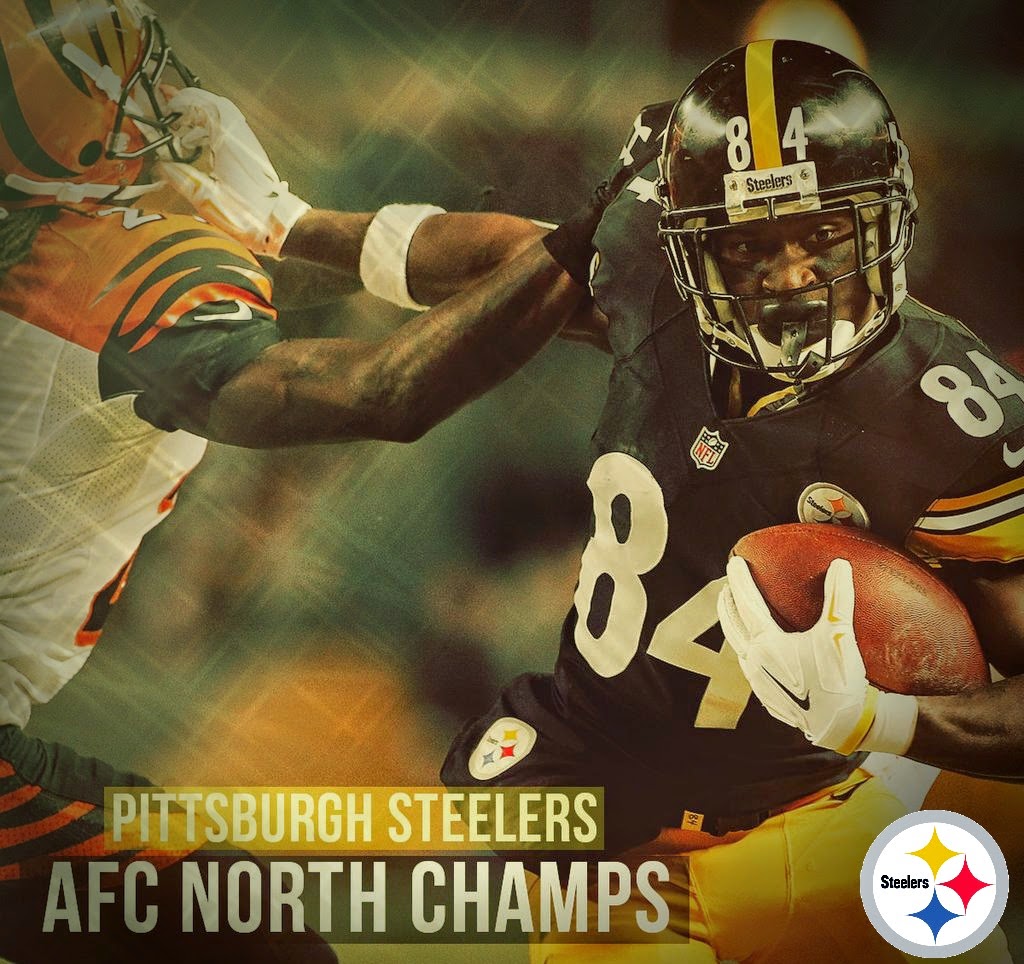 we dey! steelers win division!