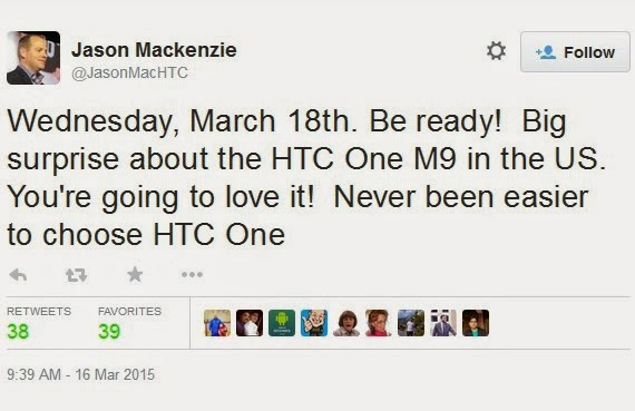HTC: Τι ανακοινώνει Τετάρτη 18 Μαρτίου στις ΗΠΑ;