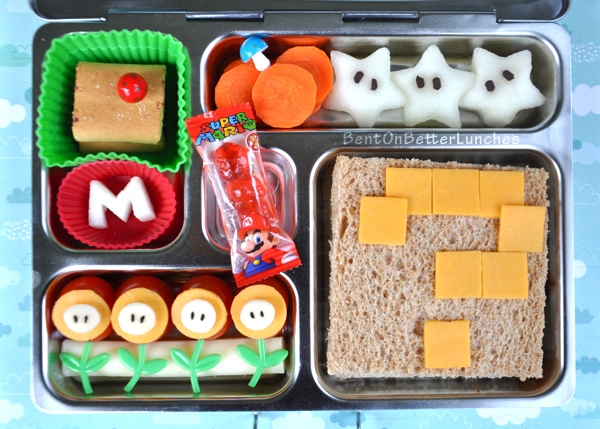 Edible Geekery : Super Mario Power Up Lunch!