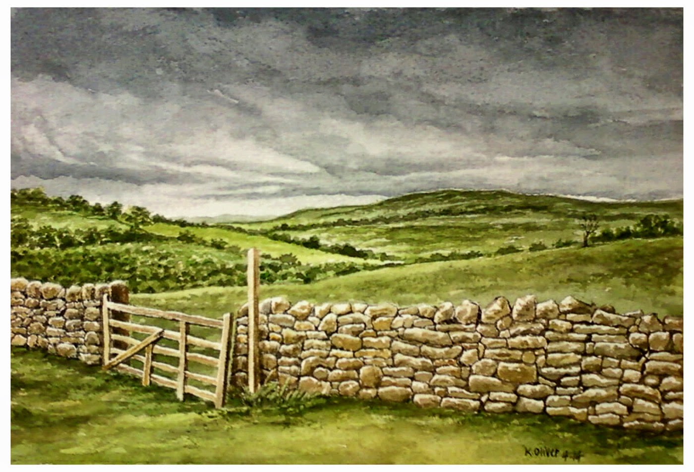 Kenny Oliver's Art April 2014