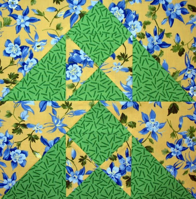 Starwood Quilter Hill and Valley Quilt Block