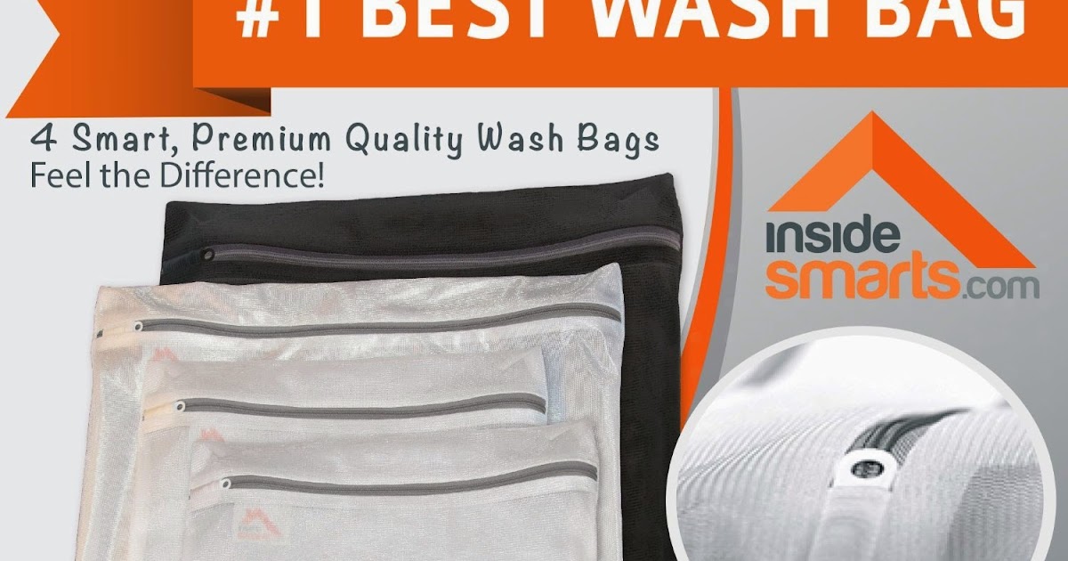 heART PRODUCT REVIEW Delicates Laundry Zipclose Bags, by Inside