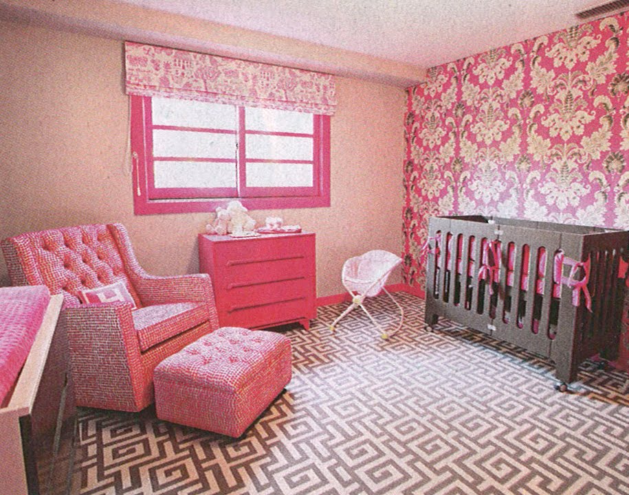 Girly Baby Nursery