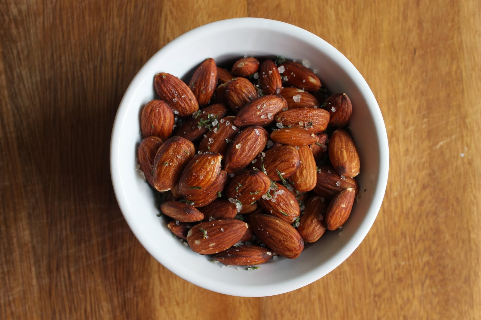 Taste and See Rosemary and sea salt roasted almonds