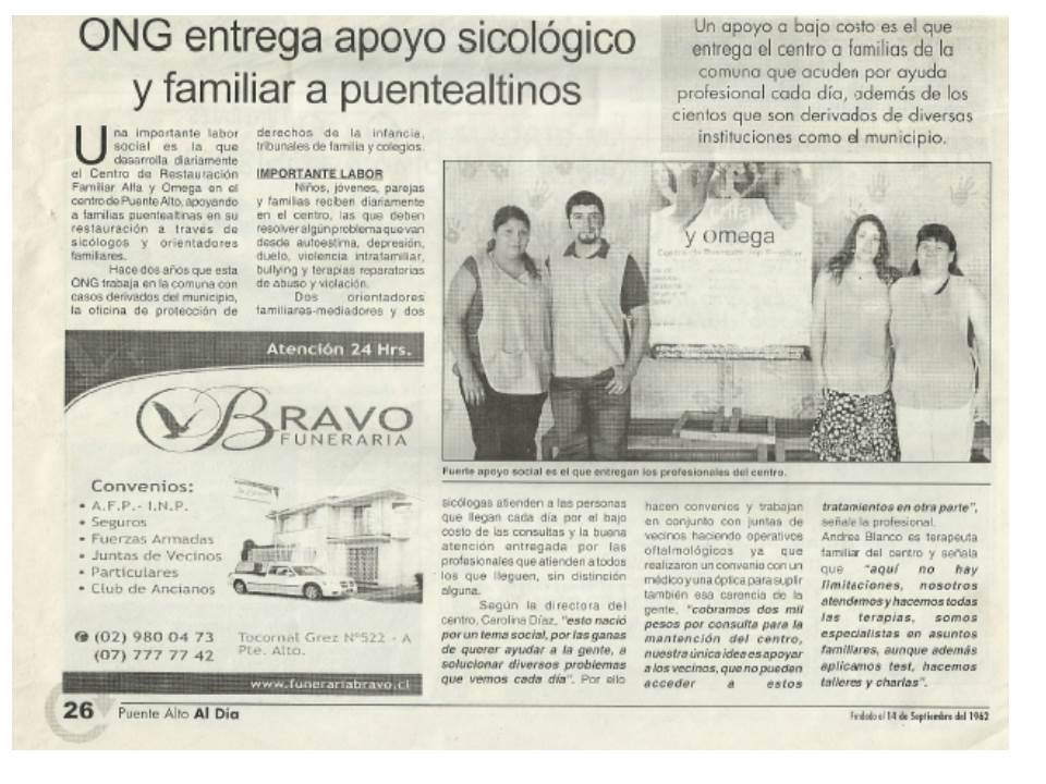 Diario Puente Alto Al dia 2009