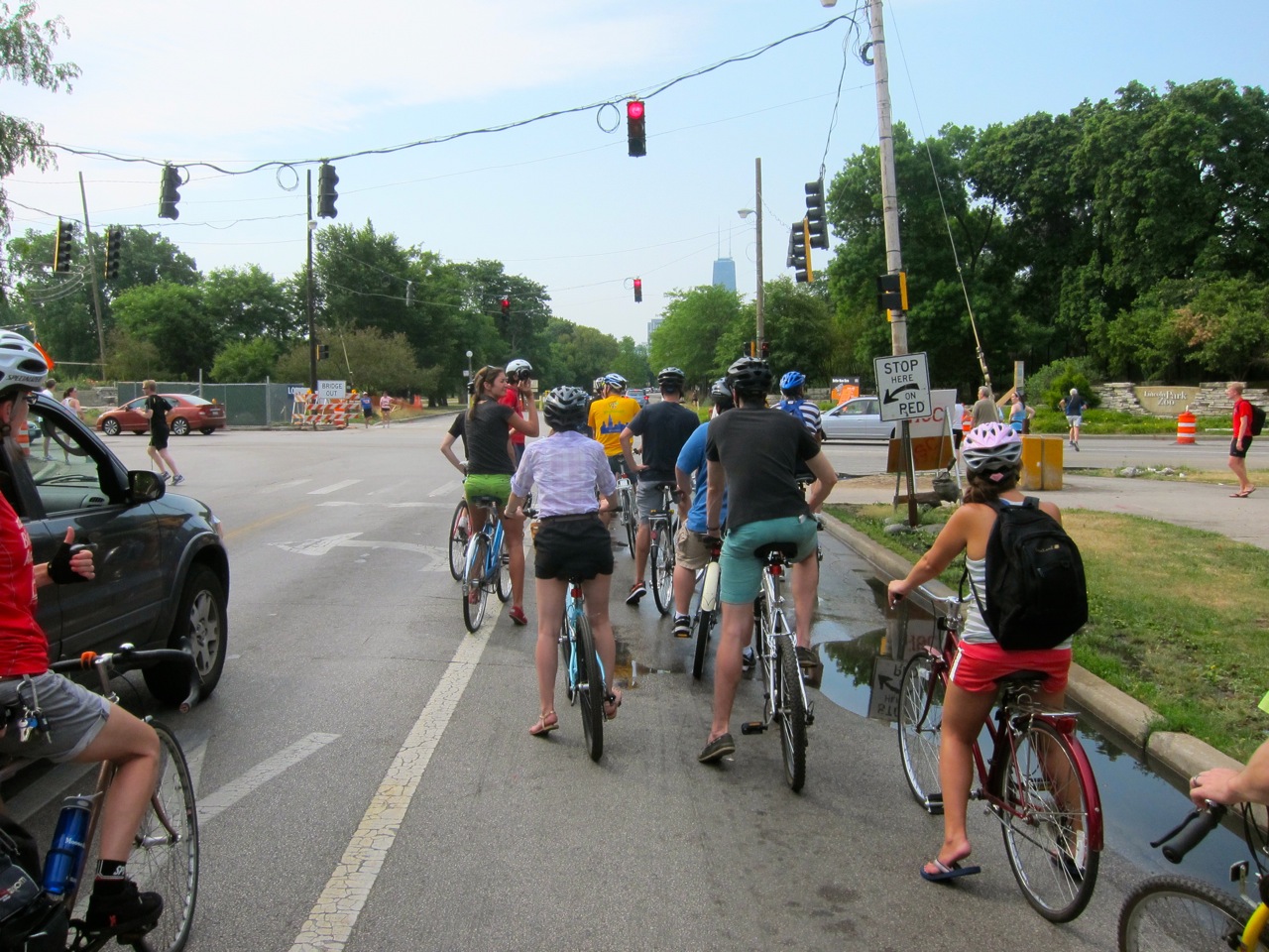 Bike Walk Lincoln Park A fun inaugural 43rd ward bike ride!