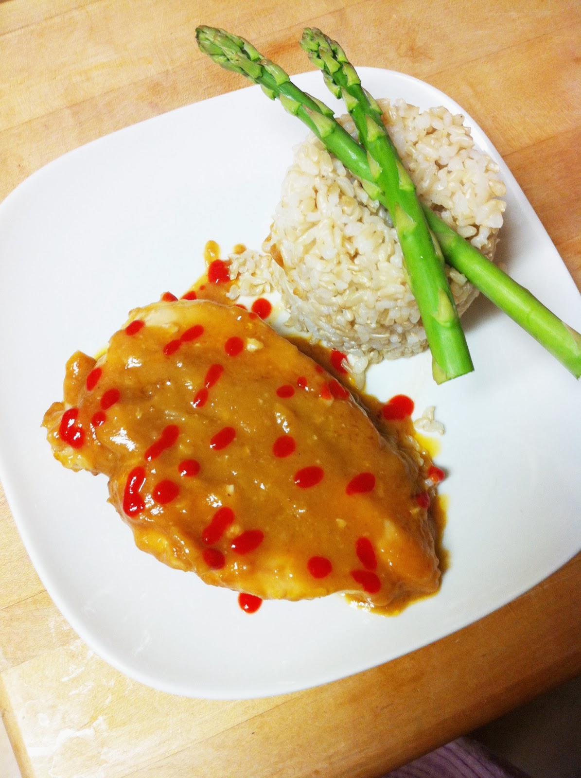 My Fun Food Blog Spicy Peanut Butter Chicken