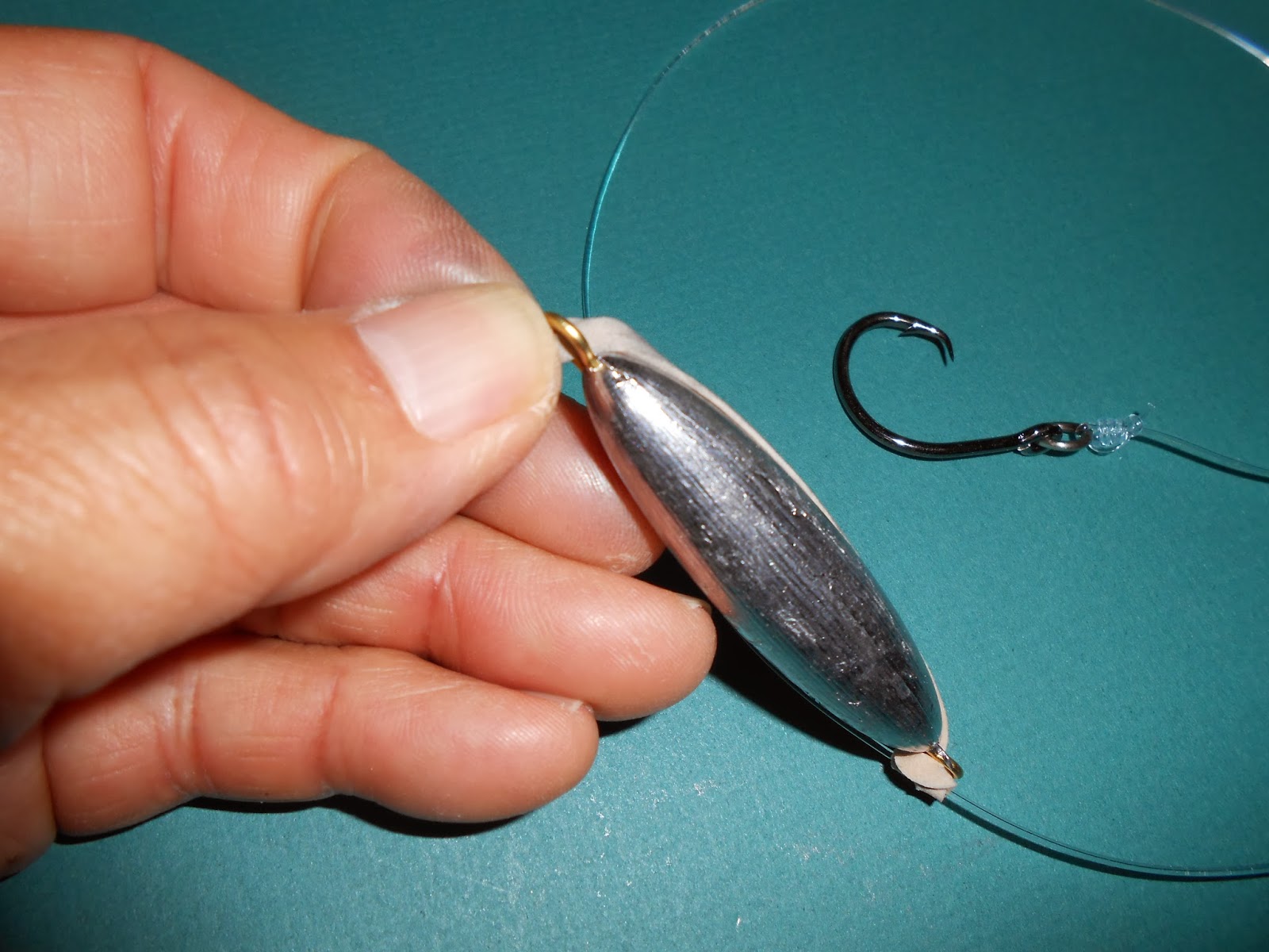 Question - Rubber band sinker rigging for tuna