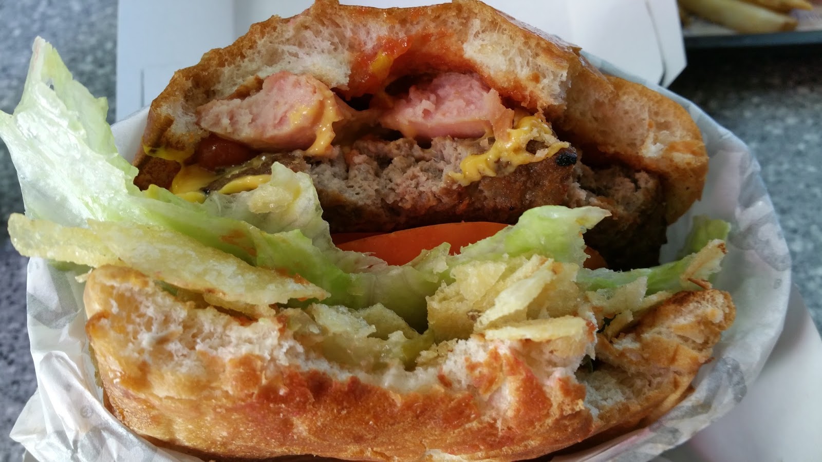 so little thyme. Carl's Jr. All American Burger