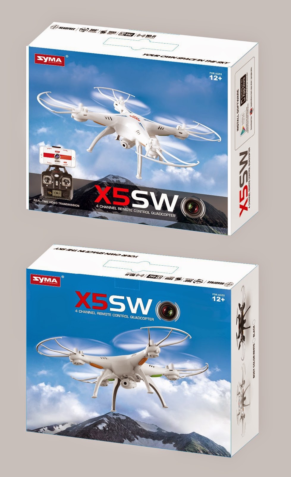 Syma X5SW Unboxing Syma X5Sw Unboxing