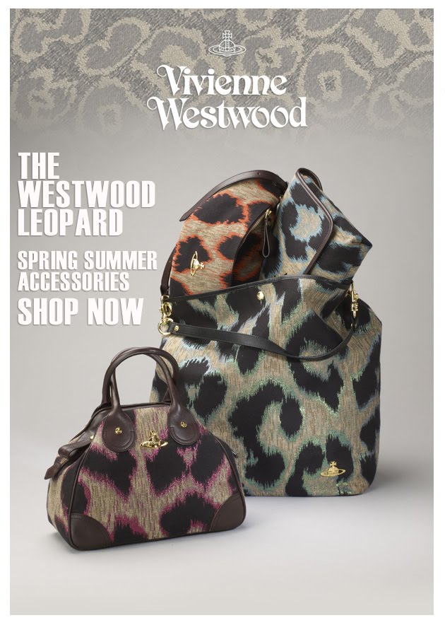 vivienne westwood leopard print bag