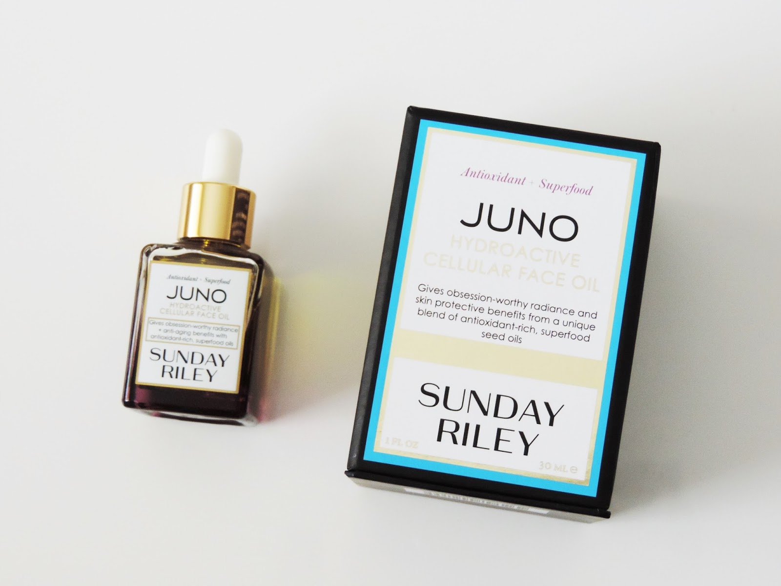Leona's Looks: Sunday Riley Juno Hydroactive Cellular Face Oil Review