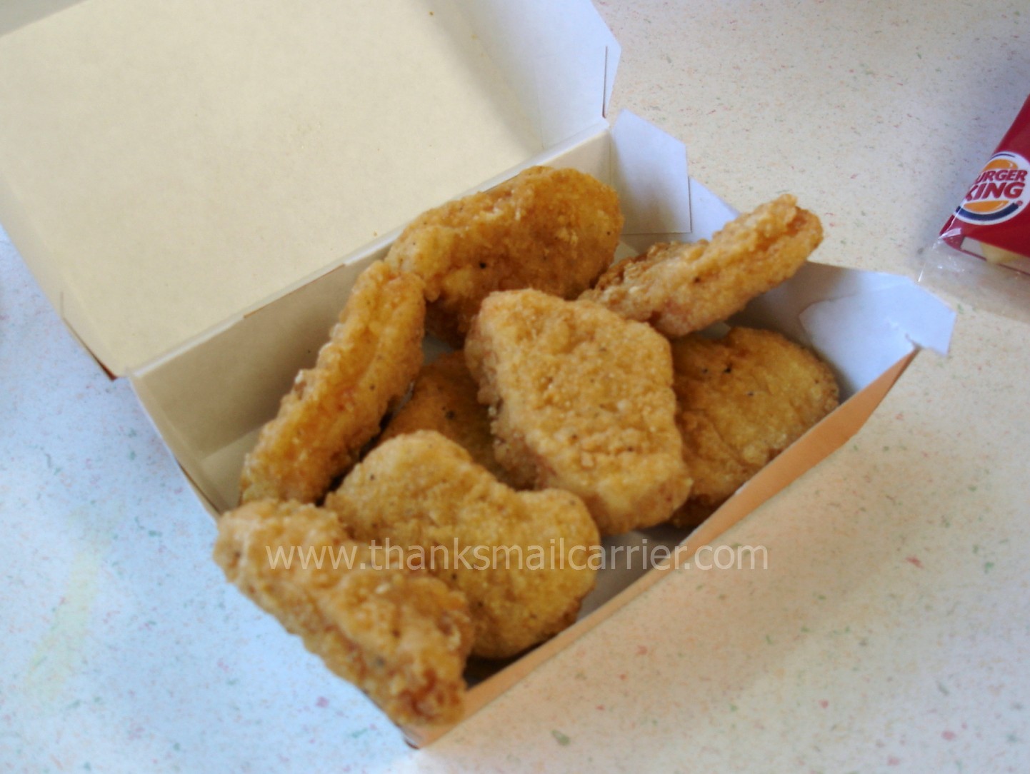 Thanks, Mail Carrier Burger King's New Chicken Tenders {Review & 10