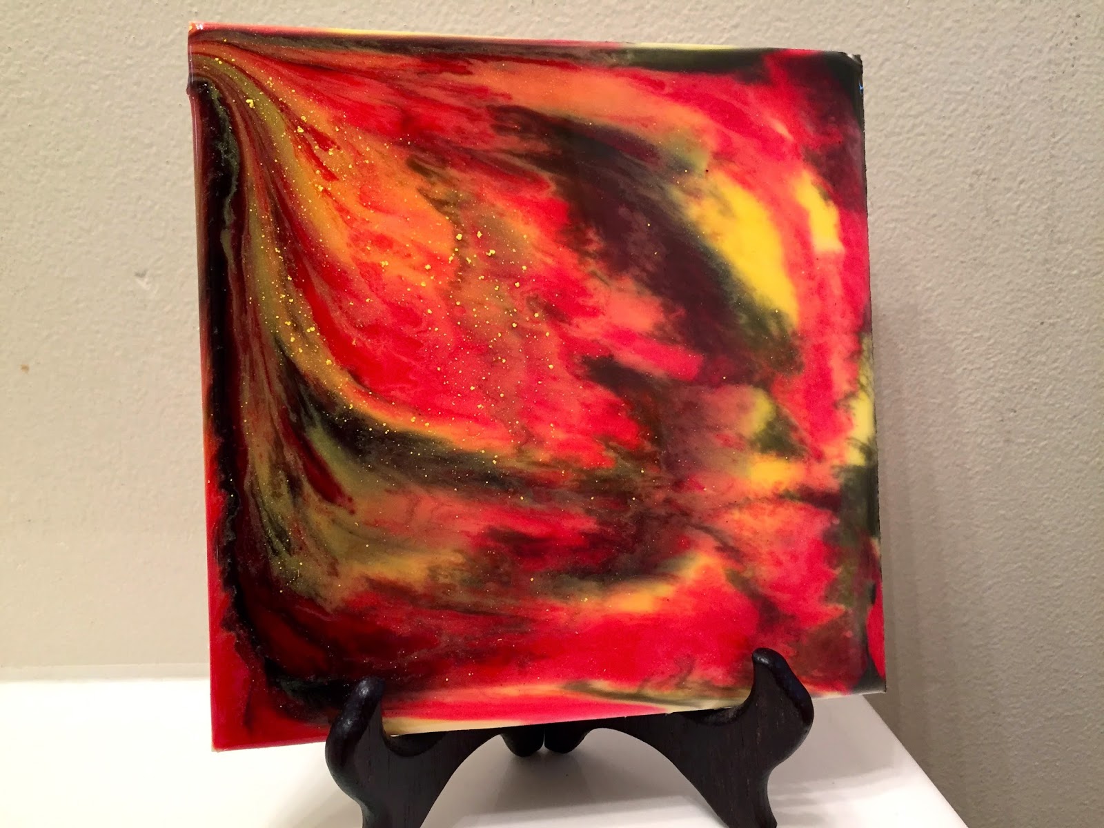 Resin Crafts Abstract Resin ART!