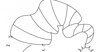 Connect the Dots 1-30 | Kids coloring pages