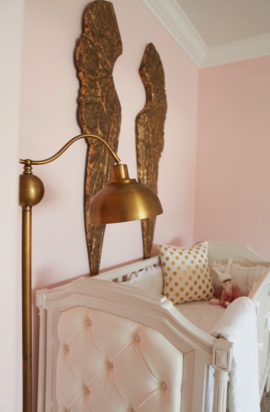 Pink and Gold Nursery Reveal 6th Street Design School Bloglovin’