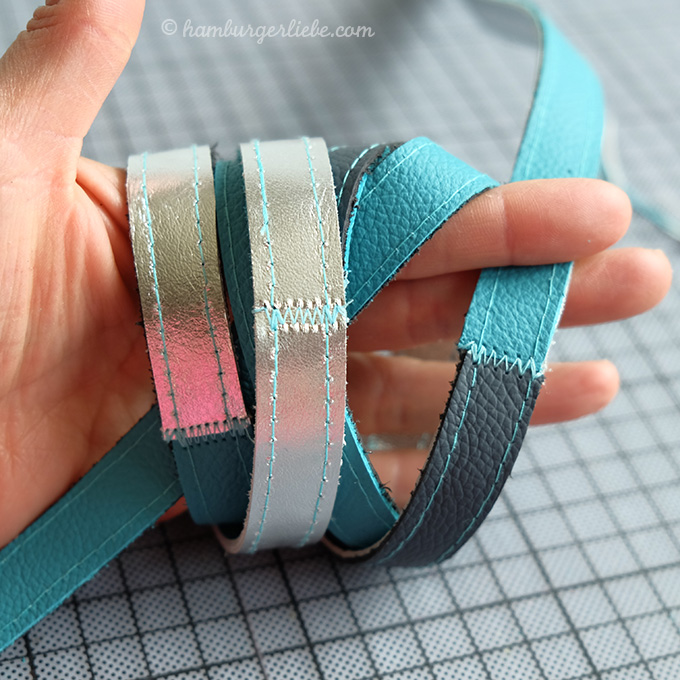 Tutorial: Ledergürtel aus Lederresten