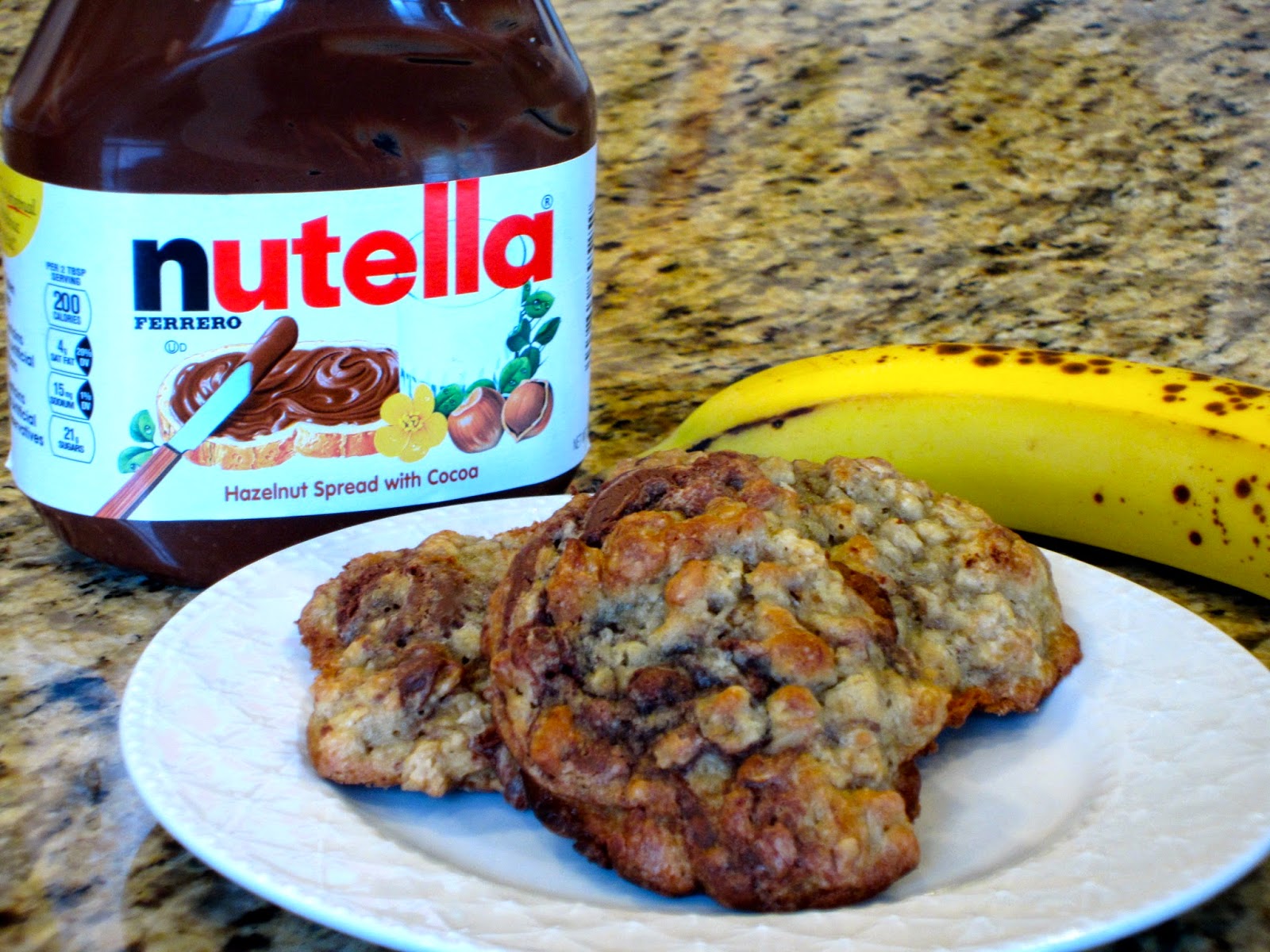 My Recipe Box Nutella Banana Cookies