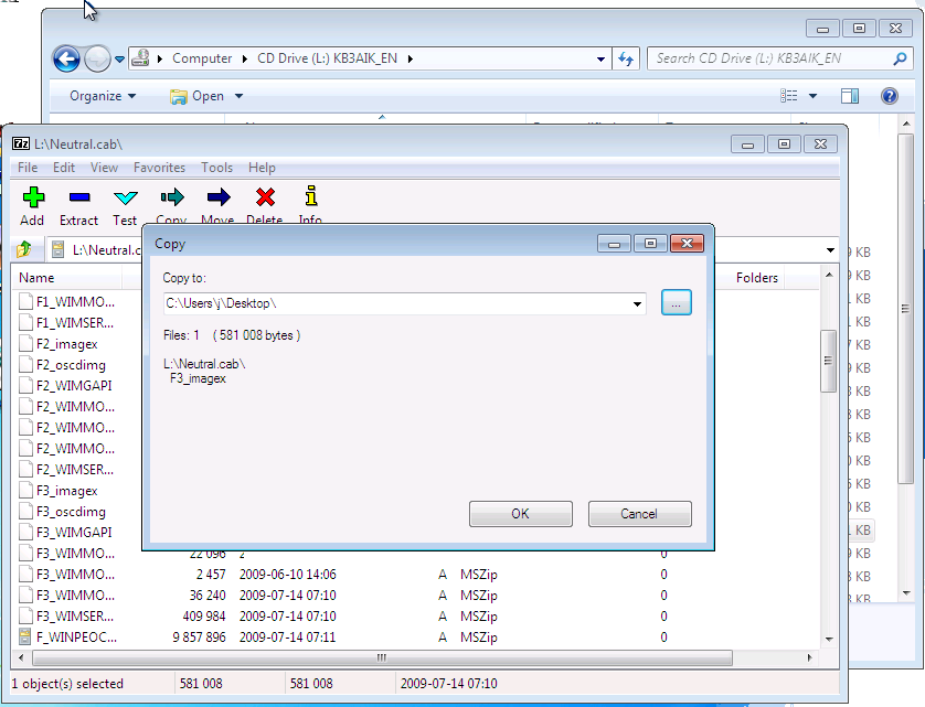 memlog Extract Imagex from WAIK (Windows Automted Installation Kit) without downloading the