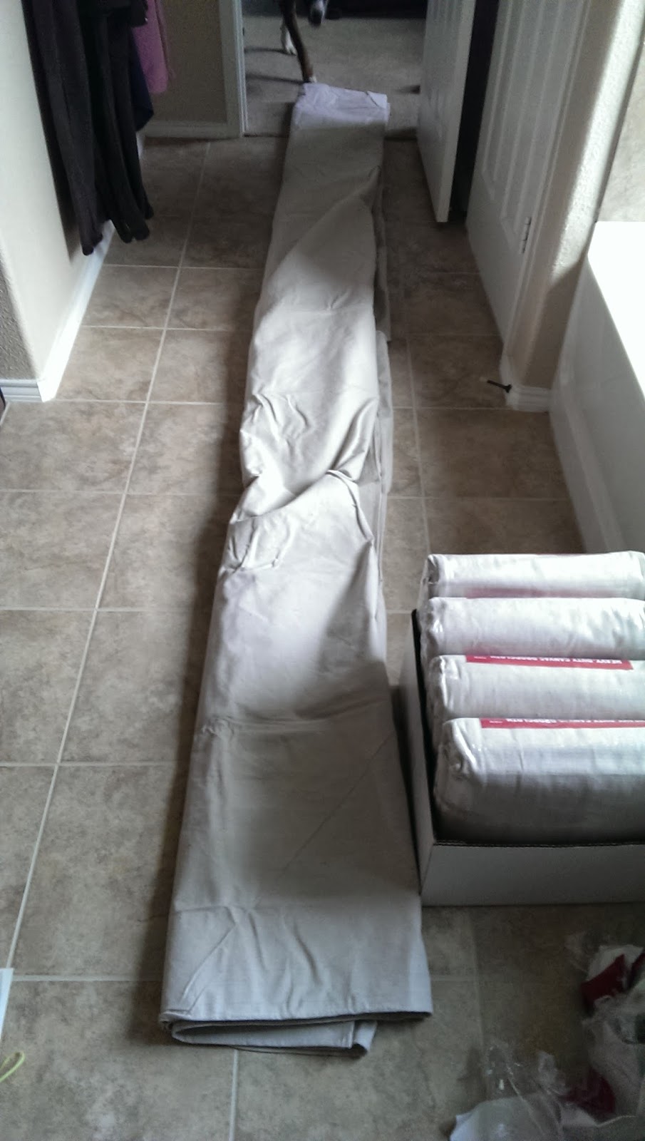 Every Day Adventures Of A Girl No Sew Dip Dyed Drop Cloth