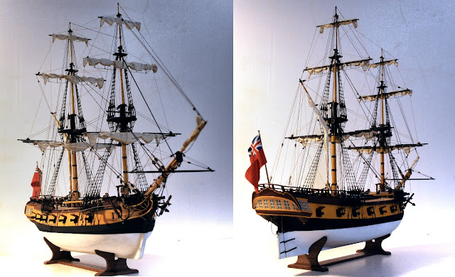 Image of HMS Ontario model