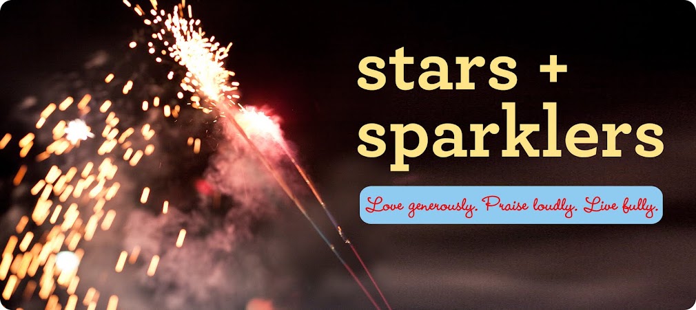 stars + sparklers