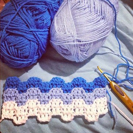 Bargello Crochet Stitch Pattern