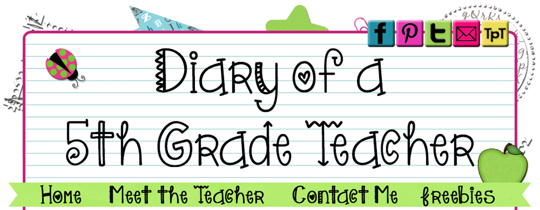 Diary of a 5th Grade Teacher