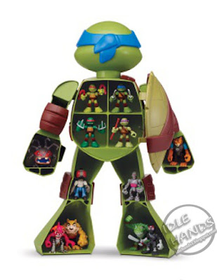 ninja turtles battle shell 4 pack