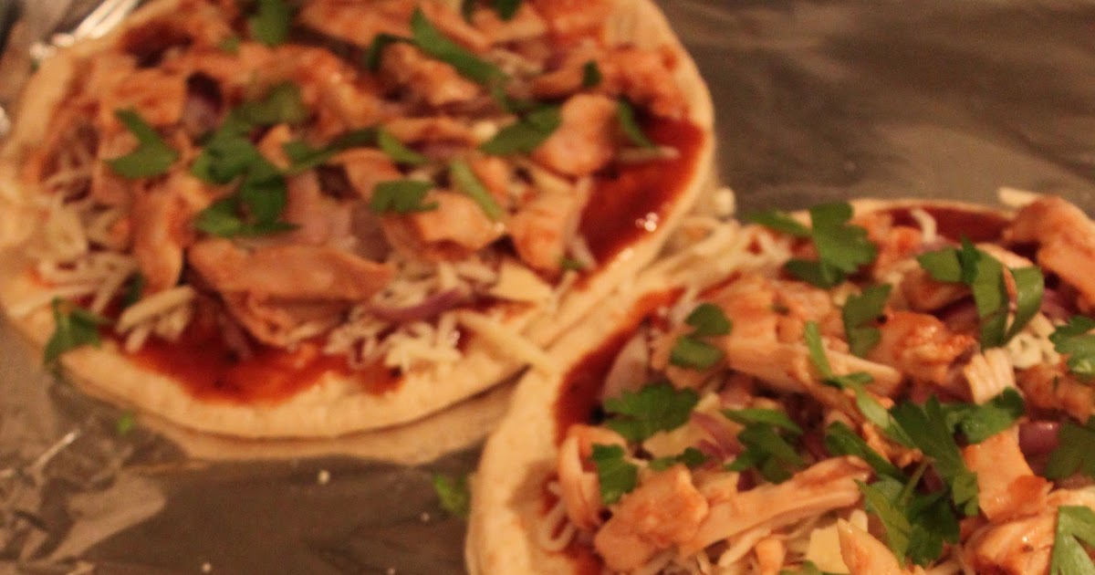 Naturally Delicious BBQ Chicken Pizza on Flat Bread