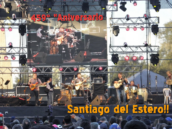 En La Fiesta 459º Aniversario de Santiago!!