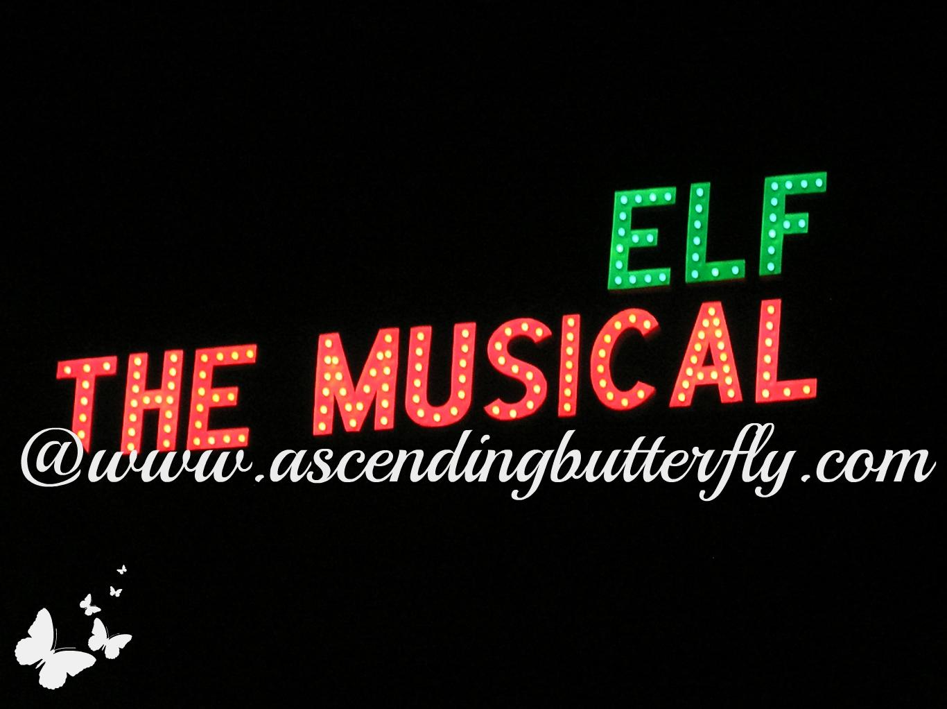 Ascending Butterfly Elf The Broadway Musical!