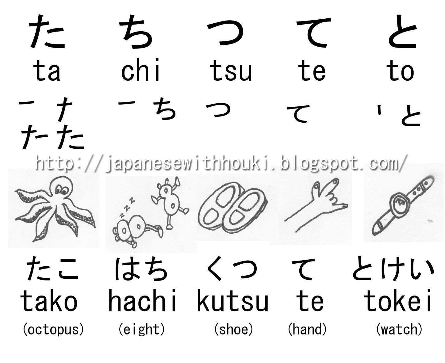 Let's study Japanese together with Houki Boshi! December 2011