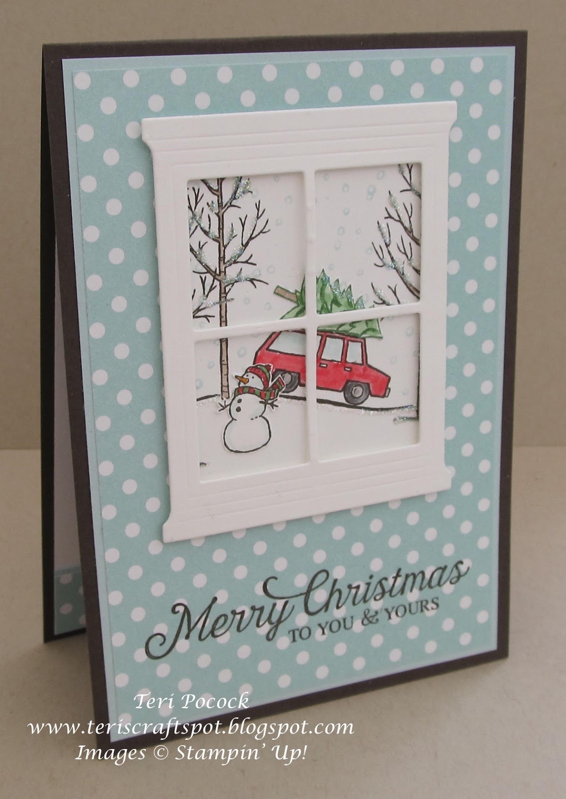 Stampin' Up! UK Demonstrator Teri Pocock Hearth & Home with White