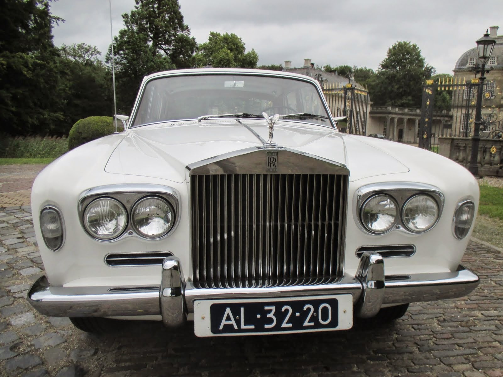 Front van de Rolls Royce
