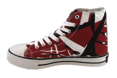 eddie van halen red high tops eddie van halen evh red black white combo high top sneaker eddie van halen red high tops eddie van halen evh red black white combo high top sneaker