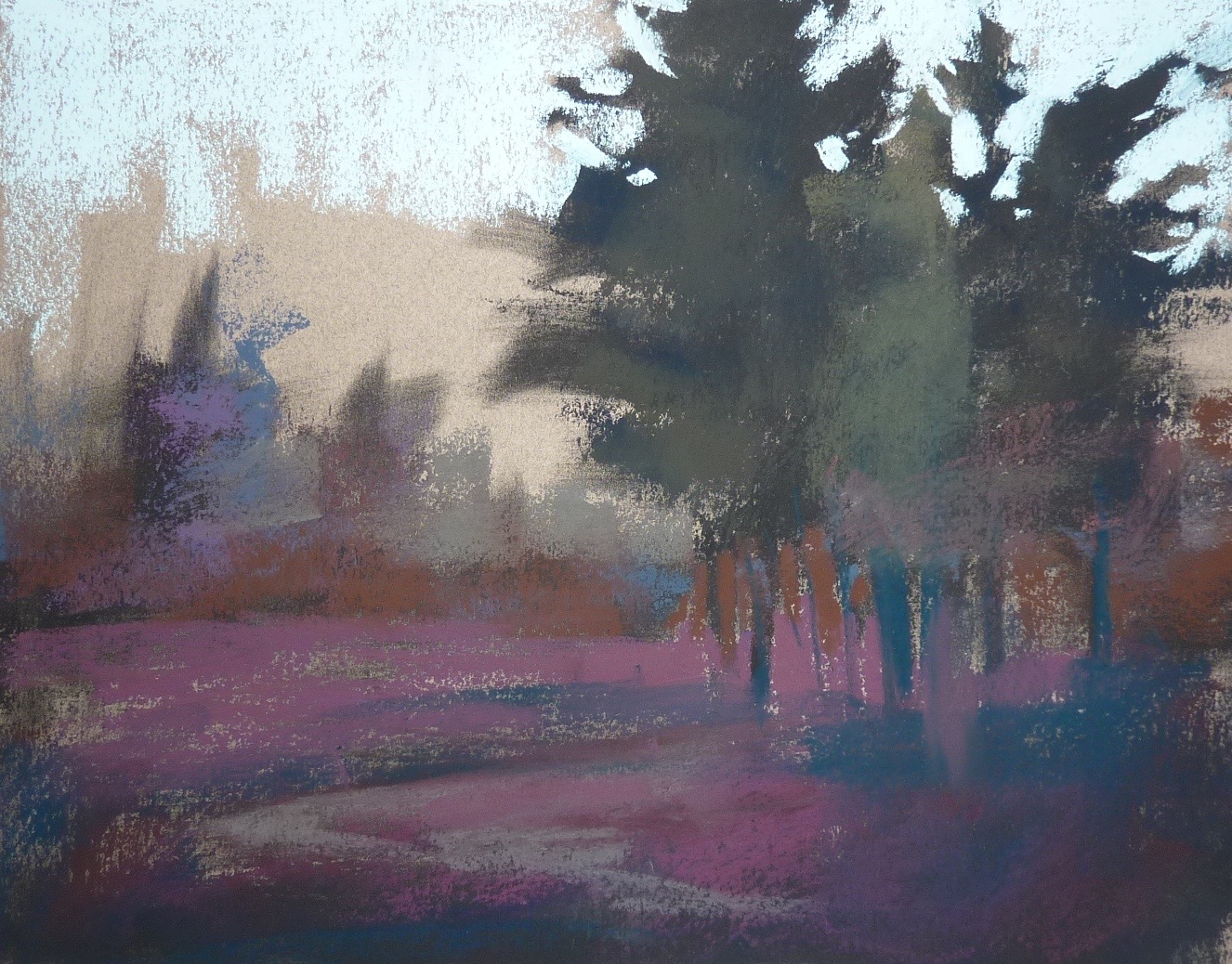 Painting My World Using a Notan as an Underpainting...Another