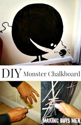 DIY Monster Chalkboard