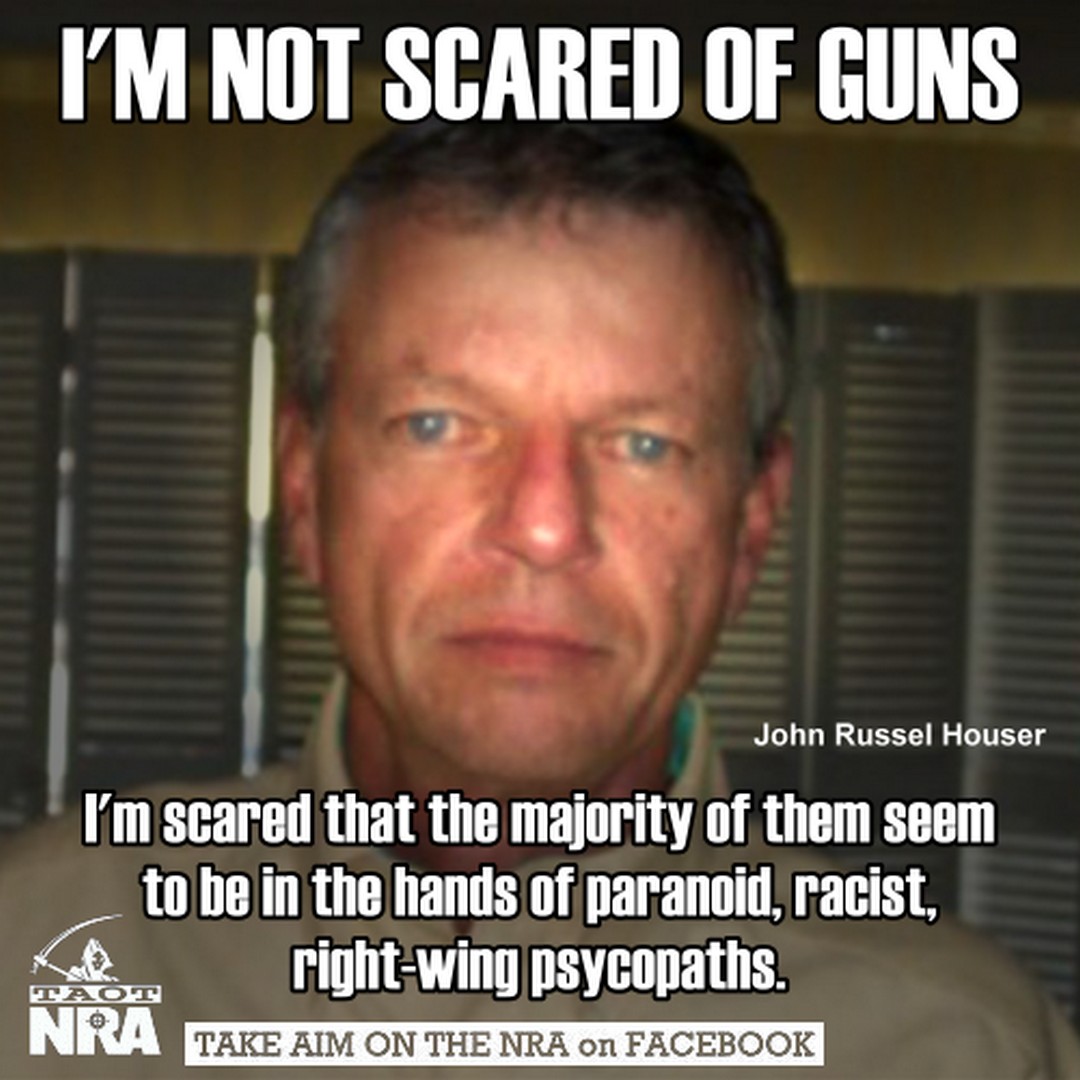 Acerbic Politics I'm not afraid of guns I'm afraid of some of the