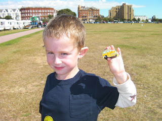 the prize car on southsea common by the ladies mile