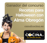 Ganadora del concurso de Halloween