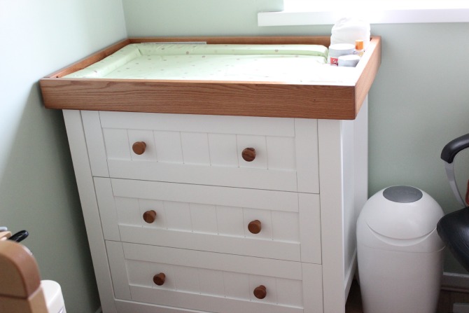 baby changing table mothercare