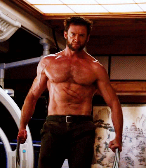 Hugh Jackman Wolverine Pec Flex
