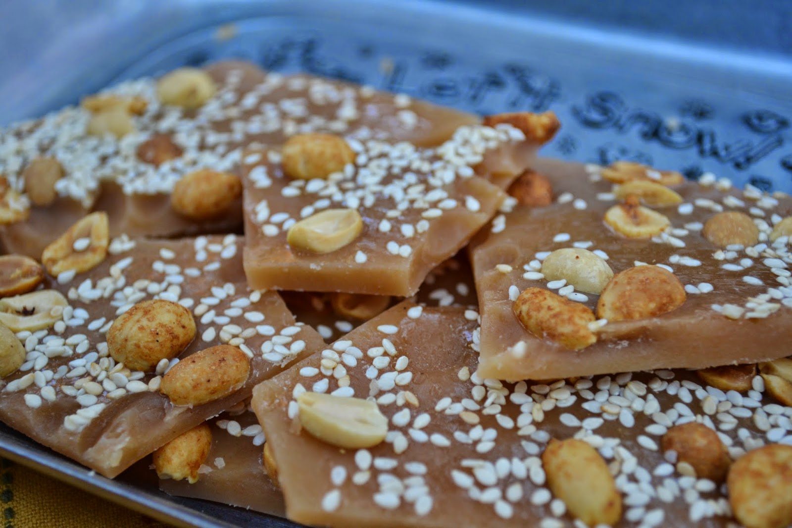 Salted Caramel Nut Brittle from Reynolds Wrap