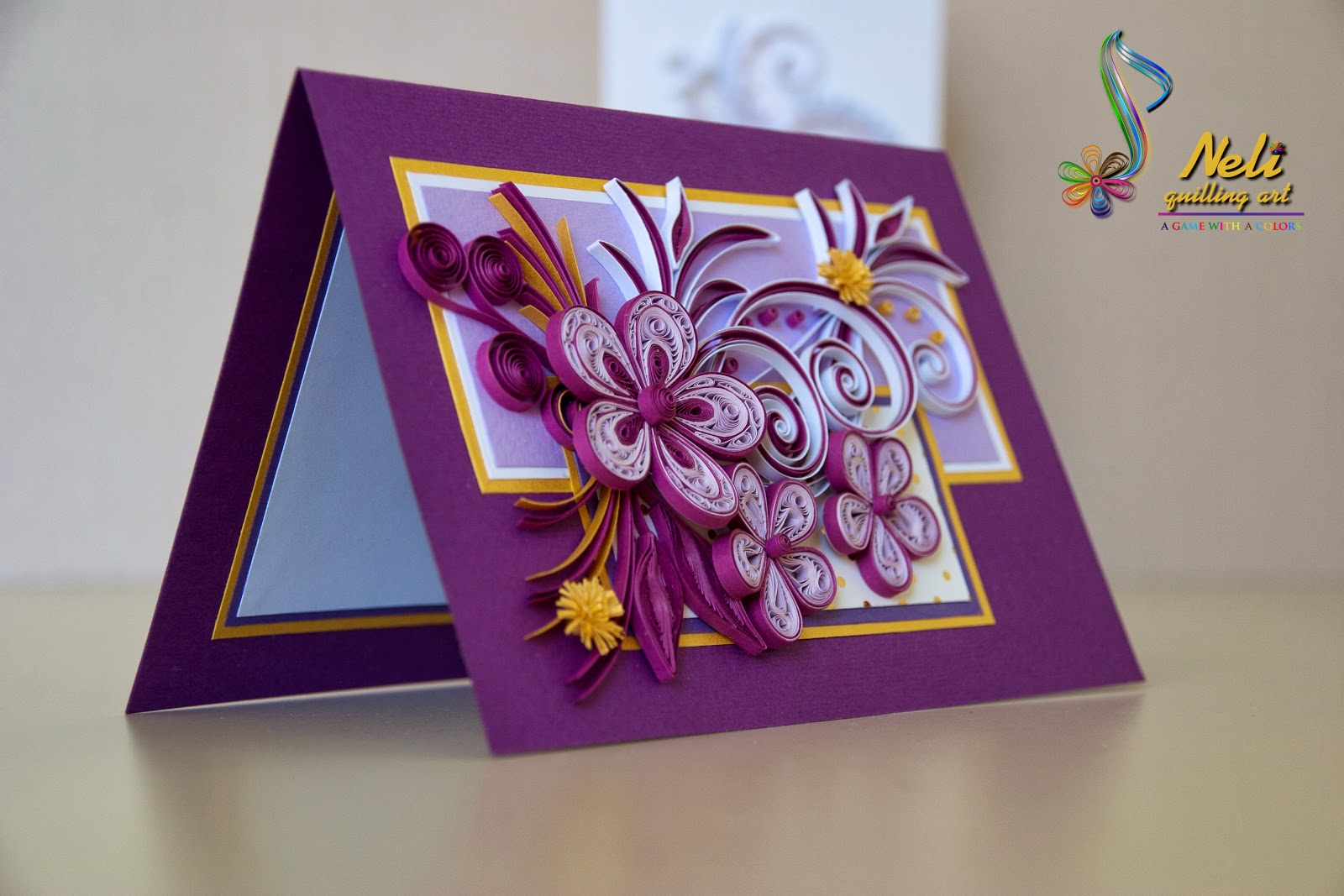 Neli Quilling Art Quilling cards