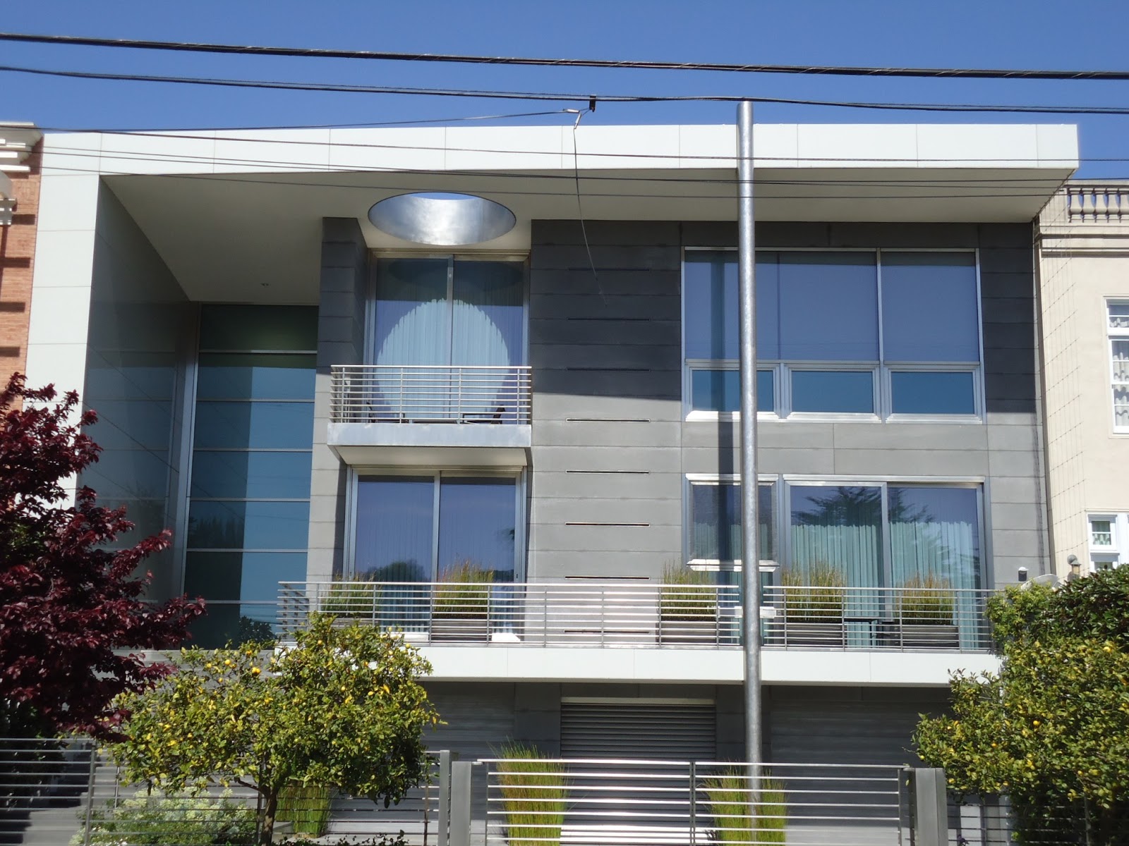 the brick house next door is on...