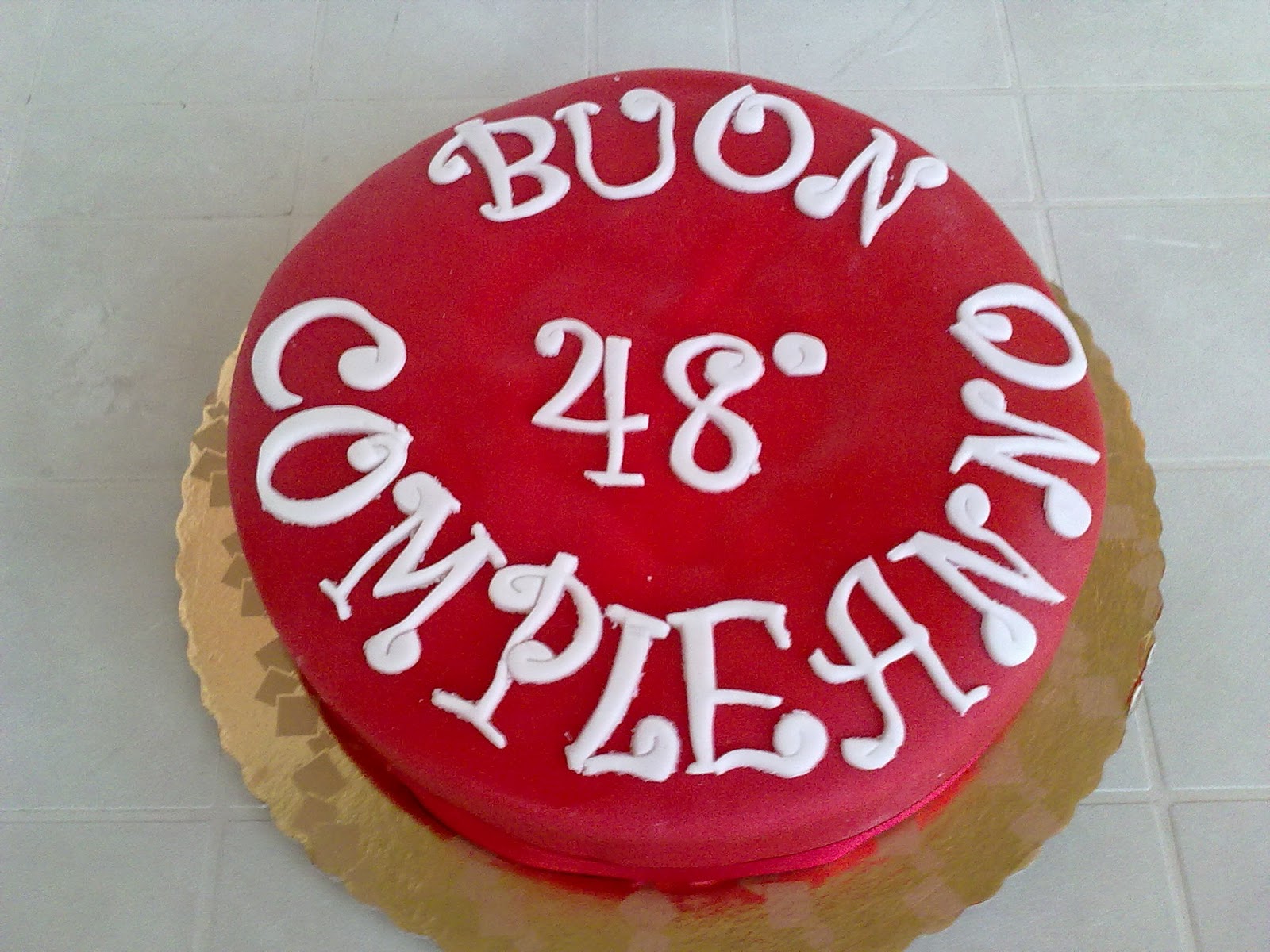 Tortine E Biscotti In Festa Torta Di Compleanno